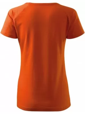 Ženska majica s kratkimi rokavi MALFINI DREAM 128 ORANŽNA