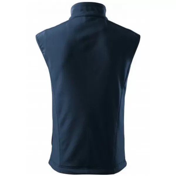  Moški softshell telovnik MALFINI VISION 517 MORNARSKO MODRA 