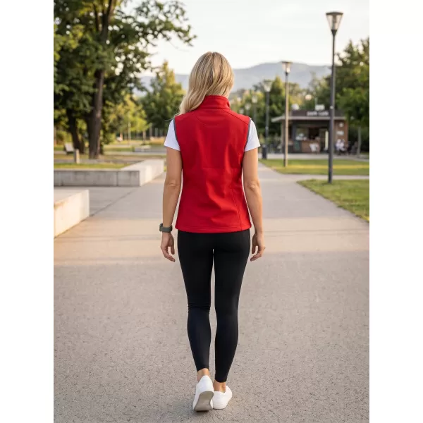  Ženski softshell telovnik MALFINI VISION 516 RDEČA 