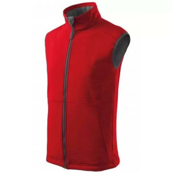  Moški softshell telovnik MALFINI VISION 517 RDEČA 