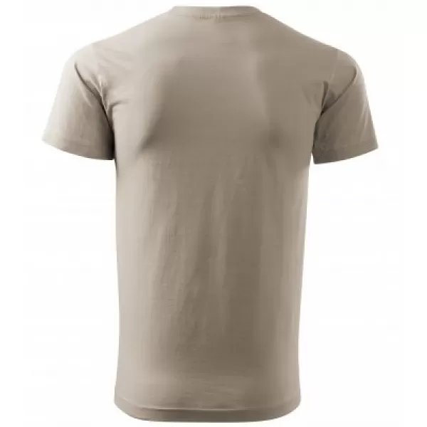  Moška majica s kratkimi rokavi MALFINI BASIC 129 LEDENO SIVA 