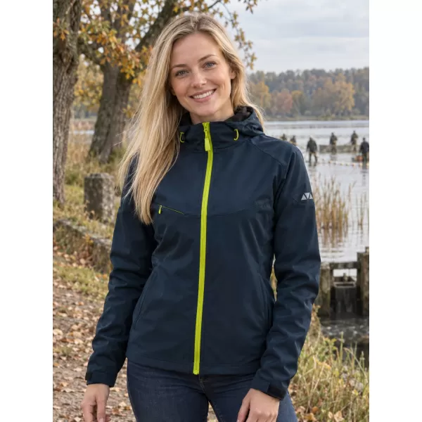  Ženska softshell jakna MALFINI COOL 514 MORNARSKO MODRA 