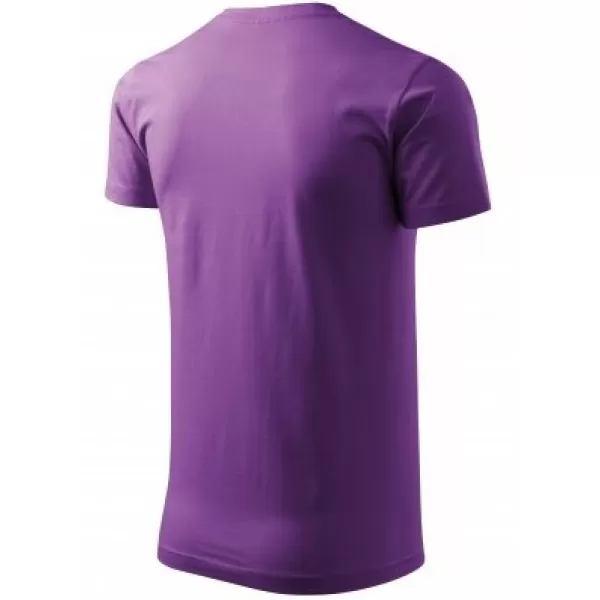  Moška majica s kratkimi rokavi MALFINI BASIC 129 VIJOLIČNA 