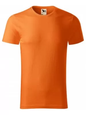 Moška majica s kratkimi rokavi MALFINI NATIVE 173 ORANŽNA