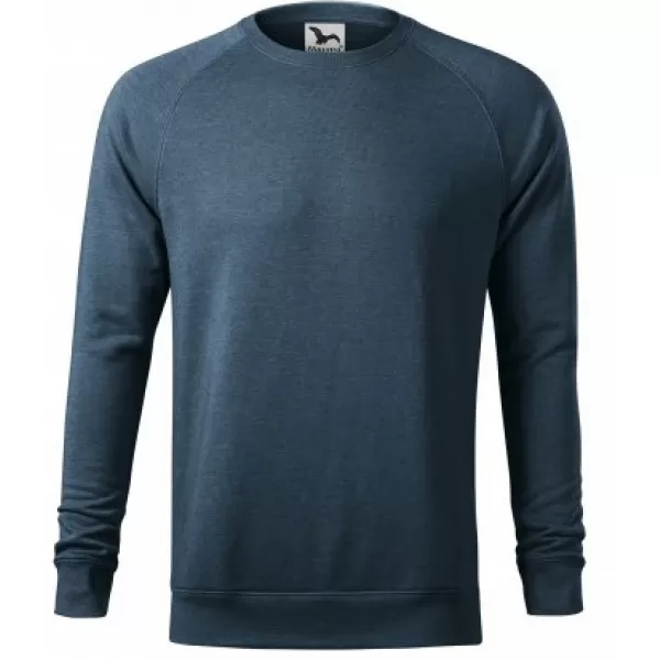  Moški pulover MALFINI MERGER 415 TEMNI DENIM POUDARKI 