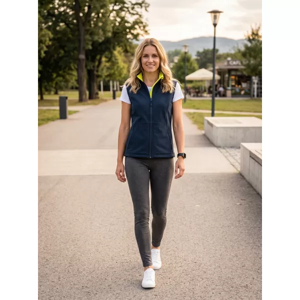  Ženski softshell telovnik MALFINI 516 VISION MORNARSKO MODRA 