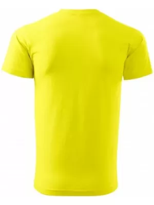 Moška majica s kratkimi rokavi MALFINI BASIC 129 LIMONA