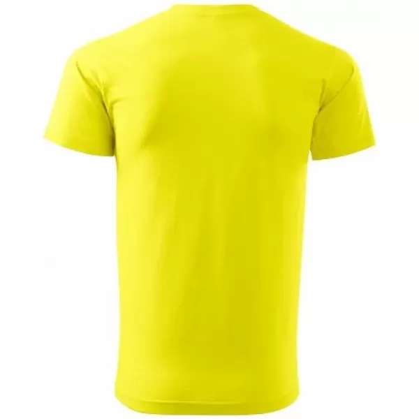  Moška majica s kratkimi rokavi MALFINI BASIC 129 LIMONA 