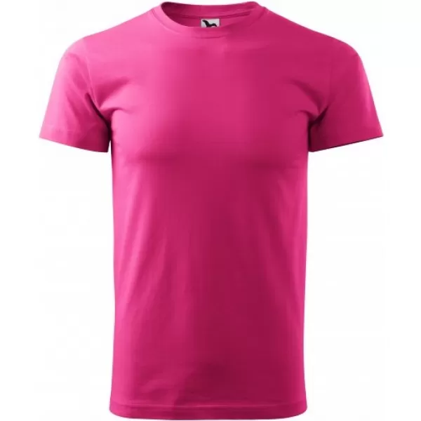  Moška majica s kratkimi rokavi MALFINI HEAVY NEW 137 MAGENTA 