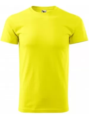 Moška majica s kratkimi rokavi MALFINI BASIC 129 LIMONA