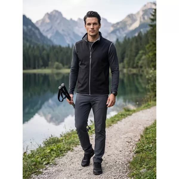  Moški softshell telovnik MALFINI VISION 517 ČRNA 
