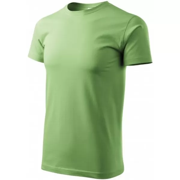  Moška majica s kratkimi rokavi MALFINI HEAVY NEW 137 TRAVNATO ZELENA 