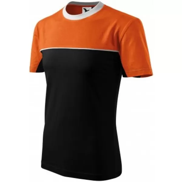  Moška majica s kratkimi rokavi MALFINI COLORMIX 109 ORANŽNA 
