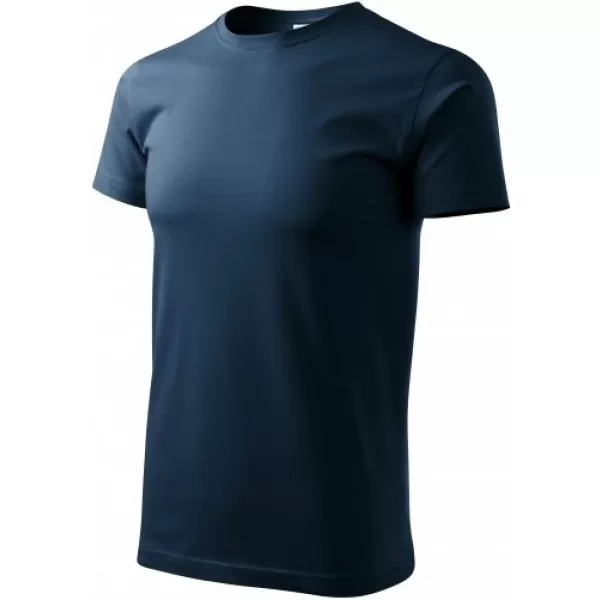  Moška majica s kratkimi rokavi MALFINI HEAVY NEW 137 MORNARSKO MODRA 