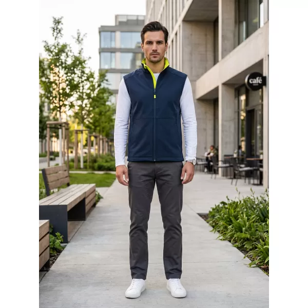  Moški softshell telovnik MALFINI VISION 517 MORNARSKO MODRA 