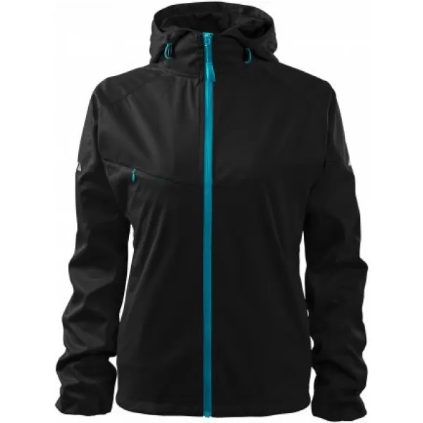  Ženska softshell jakna MALFINI COOL 514 ČRNA 