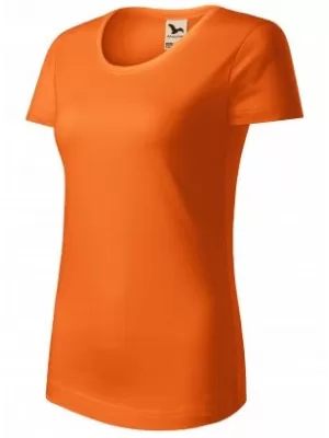 Ženska majica s kratkimi rokavi MALFINI ORIGIN 172 ORANŽNA