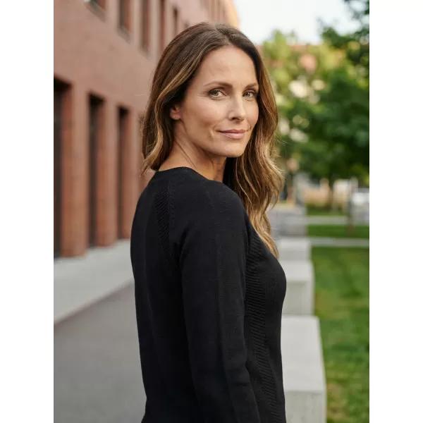  Ženski pulover ALTISPORT ERLEA LPLS084 ČRNA 