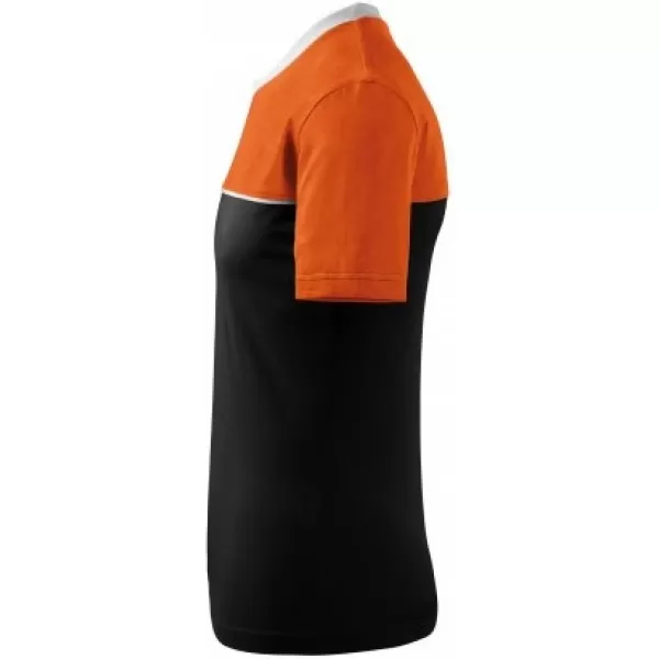  Moška majica s kratkimi rokavi MALFINI COLORMIX 109 ORANŽNA 