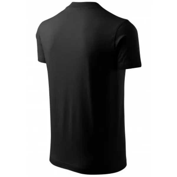  Moška majica s kratkimi rokavi MALFINI V-NECK 102 ČRNA 