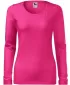 Ženska majica z dolgimi rokavi MALFINI SLIM 139 MAGENTA