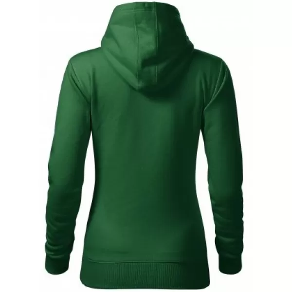  Ženski pulover MALFINI CAPE 414 STEKLENICA ZELENA 