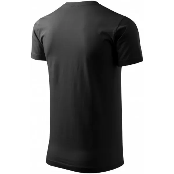  Moška majica s kratkimi rokavi MALFINI HEAVY NEW 137 ČRNA 