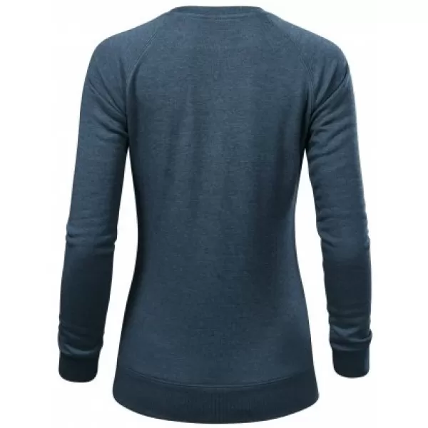  Ženski pulover MALFINI MERGER 416 TEMNI DENIM POUDARKI 