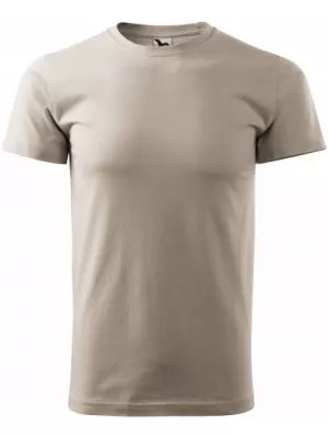 Moška majica s kratkimi rokavi MALFINI HEAVY NEW 137 LEDENO SIVA