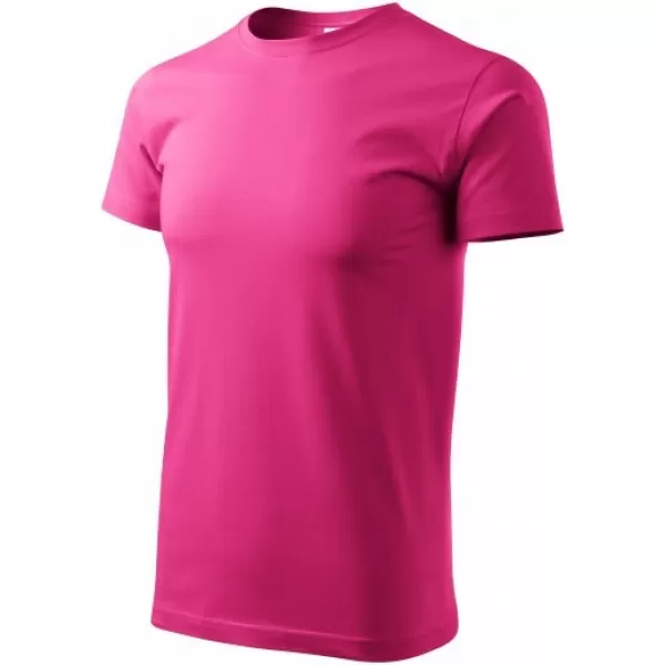  Moška majica s kratkimi rokavi MALFINI HEAVY NEW 137 MAGENTA 