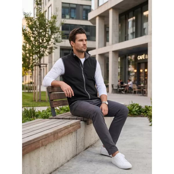  Moški softshell telovnik MALFINI VISION 517 ČRNA 