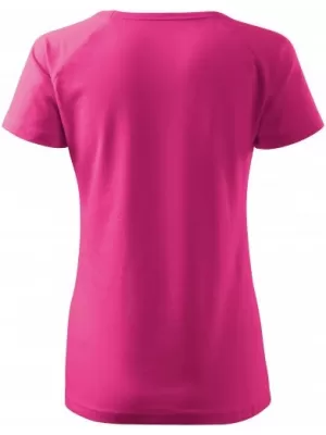 Ženska majica s kratkimi rokavi MALFINI DREAM 128 MAGENTA