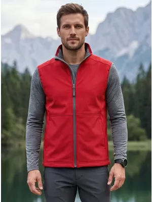 Moški softshell telovnik MALFINI VISION 517 RDEČA