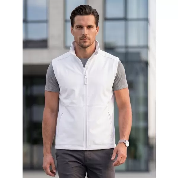  Moški softshell telovnik MALFINI VISION 517 BELA 