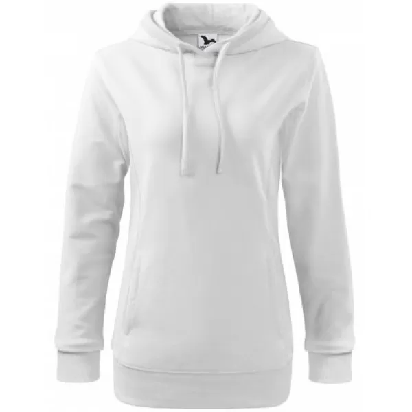  Ženski pulover MALFINI KANGAROO 408 BELA/BELA 