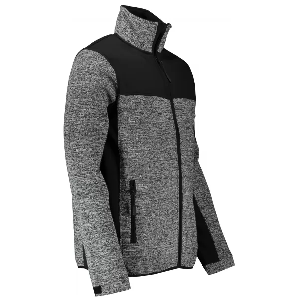  Moška softshell jakna/pulover MALFINI CASUAL 550 PLETINA SIVA MALFINI PREMIUM 