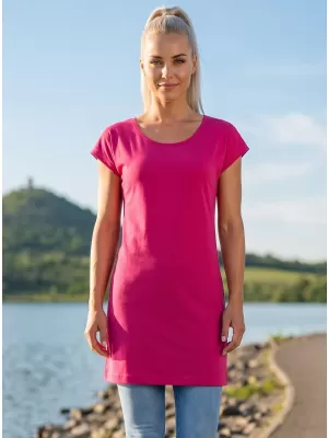 Ženska dolga majica s kratkimi rokavi MALFINI LOVE 123 MAGENTA