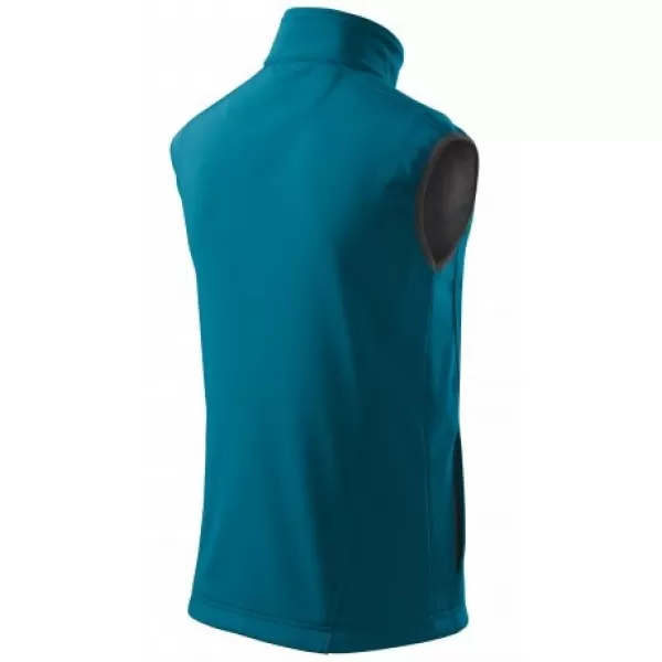  Moški softshell telovnik MALFINI VISION 517 TEMNO TURKIZNA 