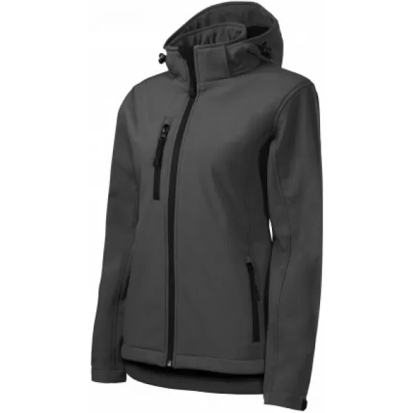  Ženska softshell jakna MALFINI PERFORMANCE 521 JEKLENO SIVA 
