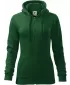 Ženski pulover MALFINI TRENDY ZIPPER 411 STEKLENICA ZELENA