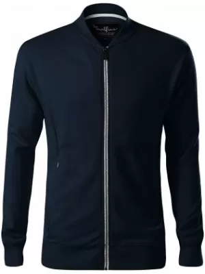 Moški pulover MALFINI PREMIUM BOMBER 453 MORNARSKO MODRA