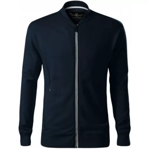  Moški pulover MALFINI PREMIUM BOMBER 453 MORNARSKO MODRA 