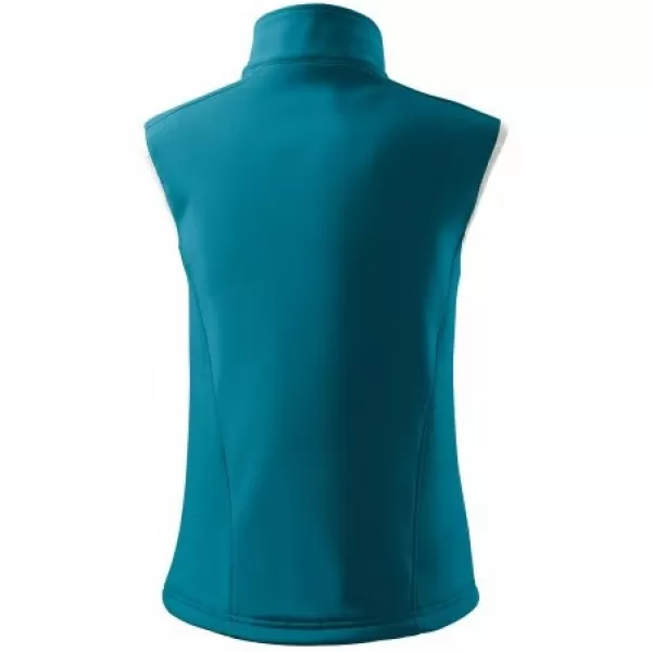  Ženski softshell telovnik MALFINI VISION 516 TEMNO TURKIZNA 