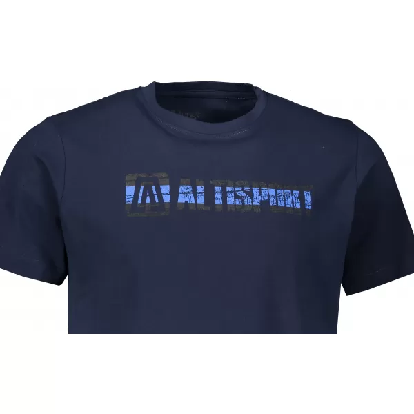  Moška majica s kratkimi rokavi ALTISPORT BABER MTSS606 TEMNO MODRA 