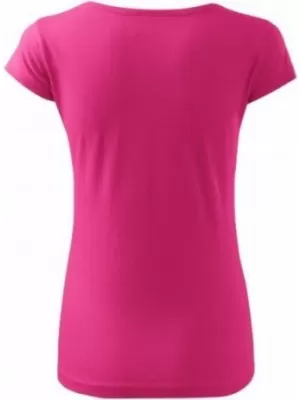 Ženska majica s kratkimi rokavi MALFINI PURE 122 MAGENTA