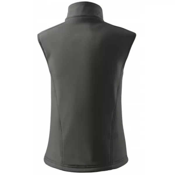  Ženski softshell telovnik MALFINI VISION 516 JEKLENO SIVA 