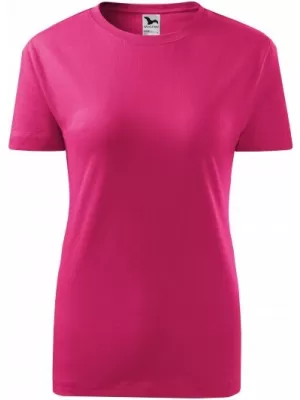 Ženska majica s kratkimi rokavi MALFINI CLASSIC NEW 133 MAGENTA