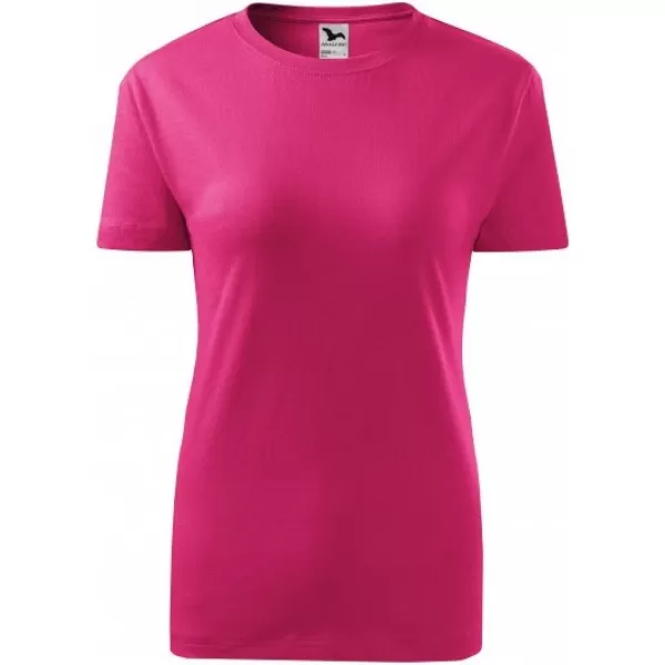  Ženska majica s kratkimi rokavi MALFINI CLASSIC NEW 133 MAGENTA 