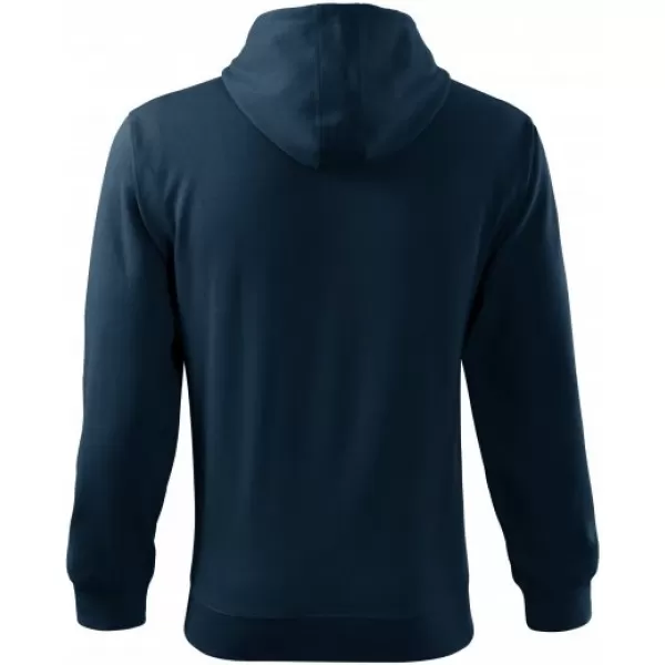  Moški pulover MALFINI TRENDY ZIPPER 410 MORNARSKO MODRA 