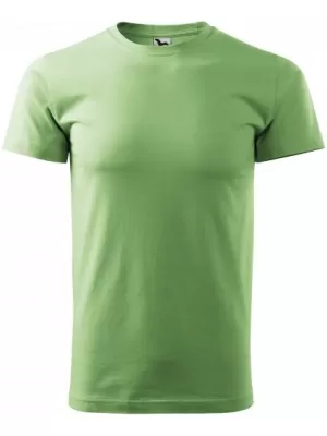 Moška majica s kratkimi rokavi MALFINI HEAVY NEW 137 TRAVNATO ZELENA